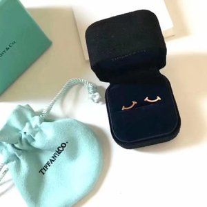 Tiffany & Co. classic smile earrings
